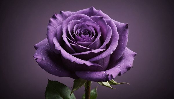 La rose violette : un symbole d'élégance et de transformation